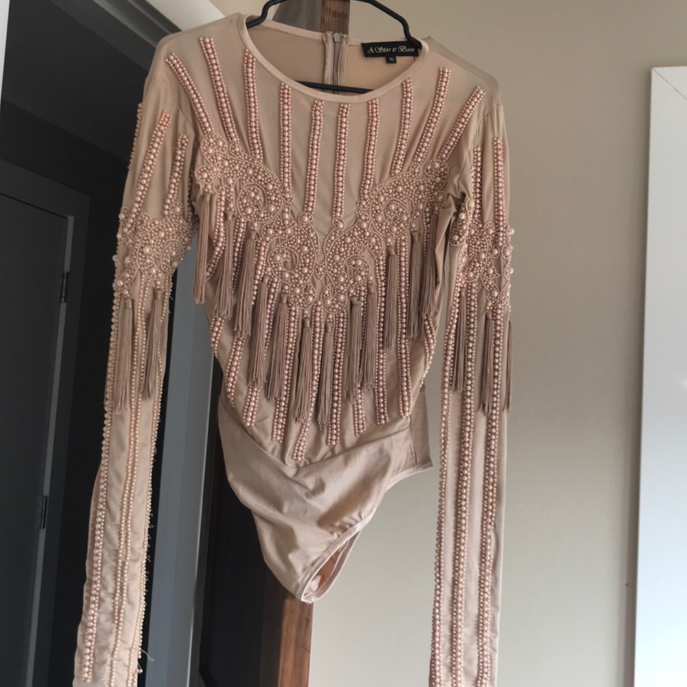 A Star is Born (ASOS) Beaded Bodysuit